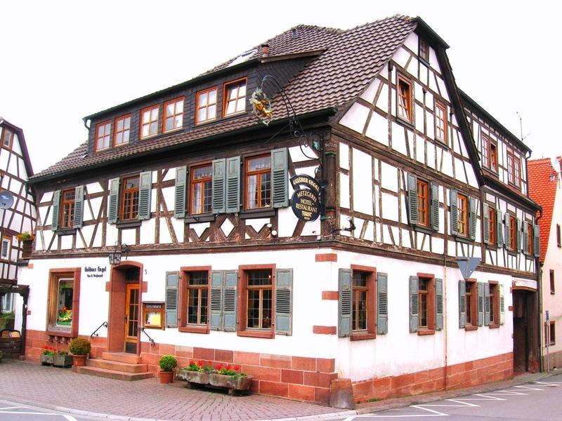 Goldner Engel, Restaurant - Hotel - Metzgerei Laudenbach  Luaran gambar